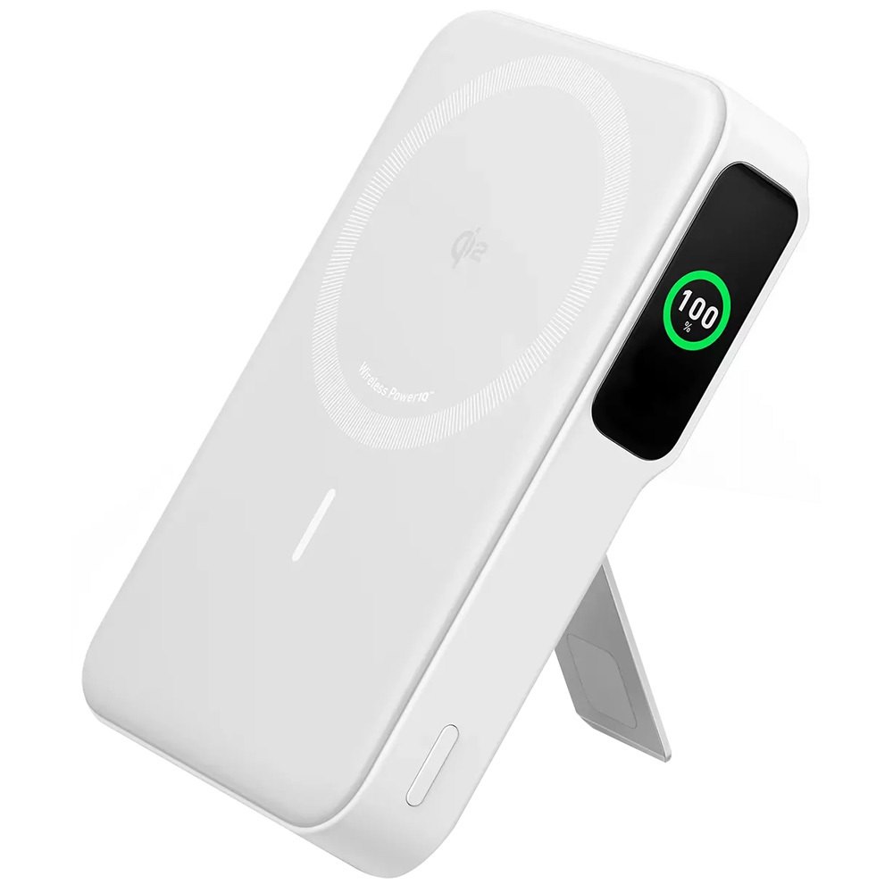 Внешний аккумулятор Anker Nano MagGo 10000 мАч 30W Qi2 белый A1654G21 6990₽