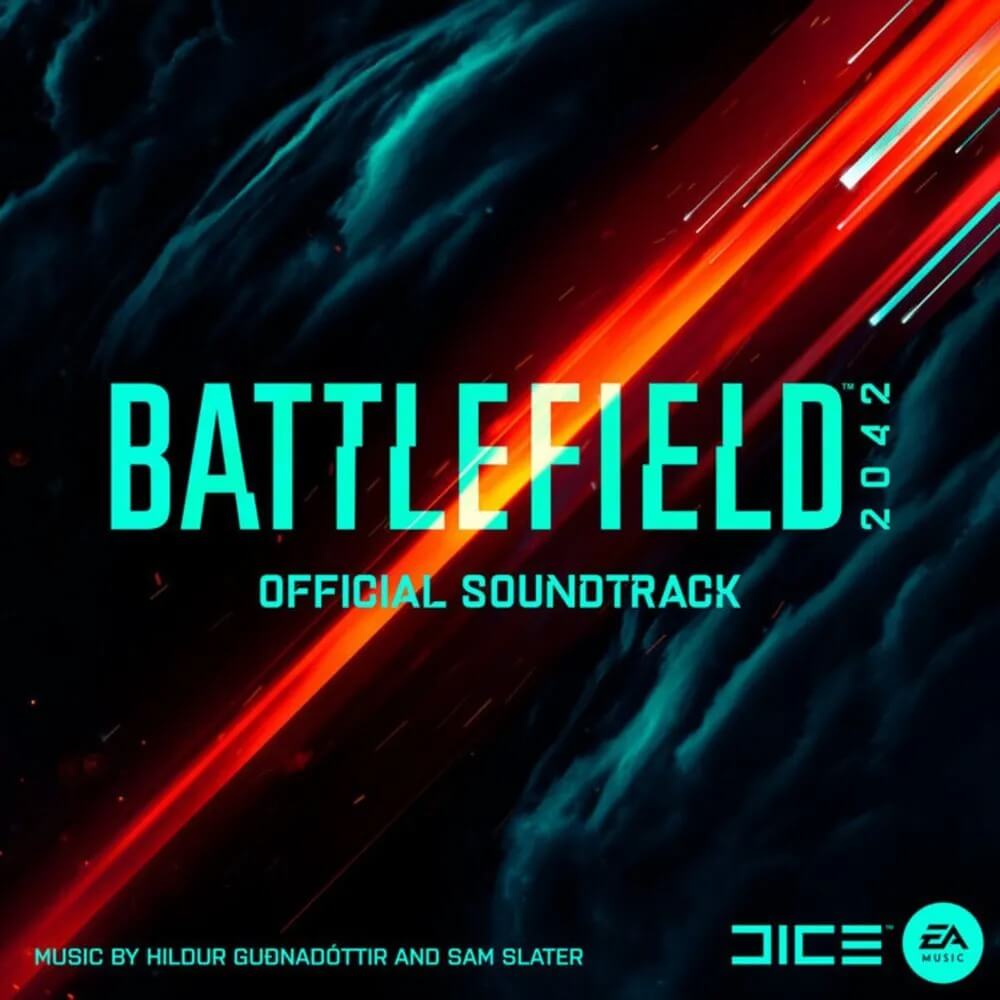 Hildur Gudnadottir and Sam Slater / Battlefield 2042 (Official Soundtrack) (Turquoise & Blue Smoke)