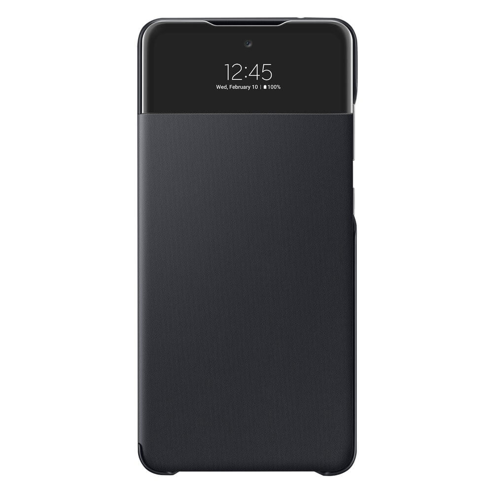 Чехол Samsung Smart S View Wallet Cover для Galaxy A72, чёрный