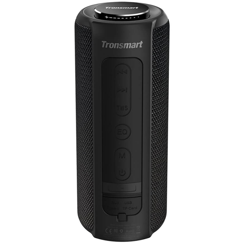 Портативная акустика Tronsmart T6 Plus Black, цвет чёрный - фото 1
