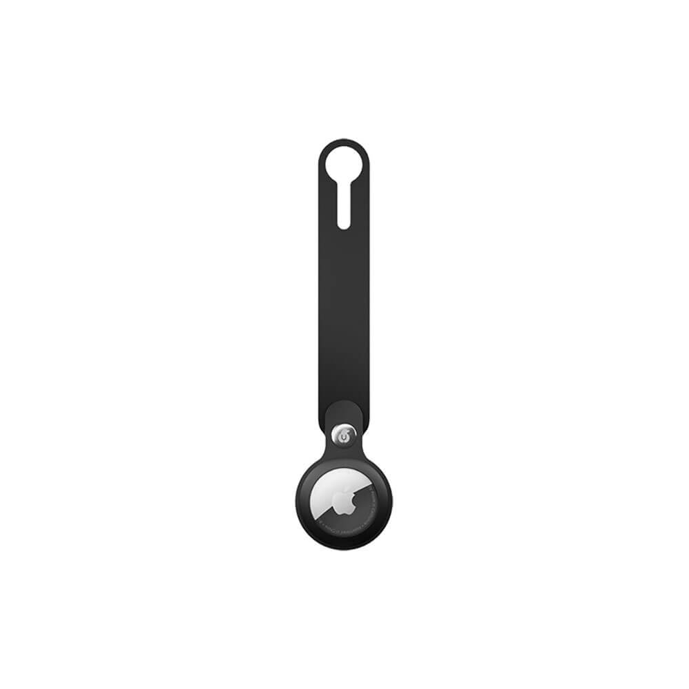 Брелок-подвеска uBear Touch Case для AirTag, чёрный