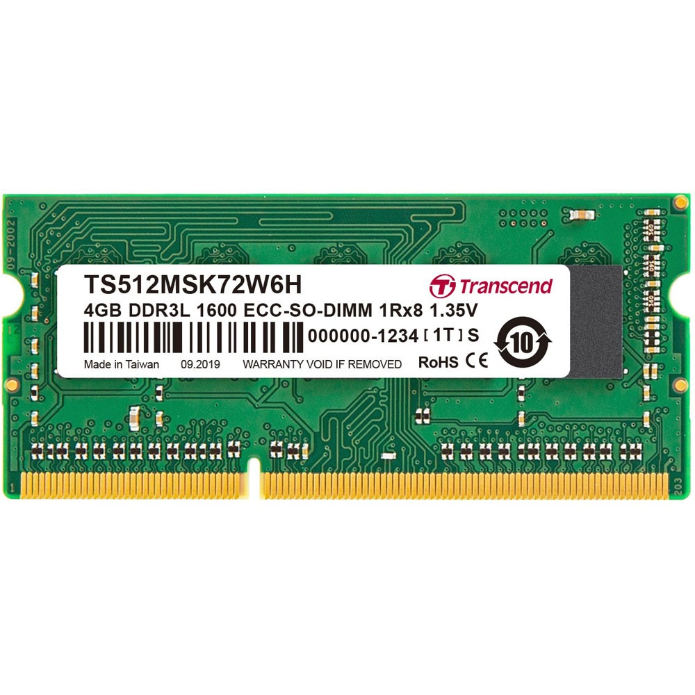 Оперативная память Transcend Unbuffered 4GB (TS512MSK72W6H)