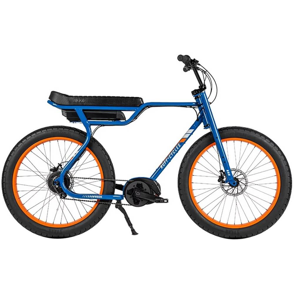 Электровелосипед Ruff Biggie Active Line 300Wh Paposo Blue, цвет синий - фото 1