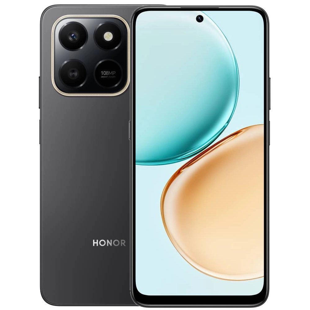 Смартфон Honor X7d 8+256 ГБ чёрный