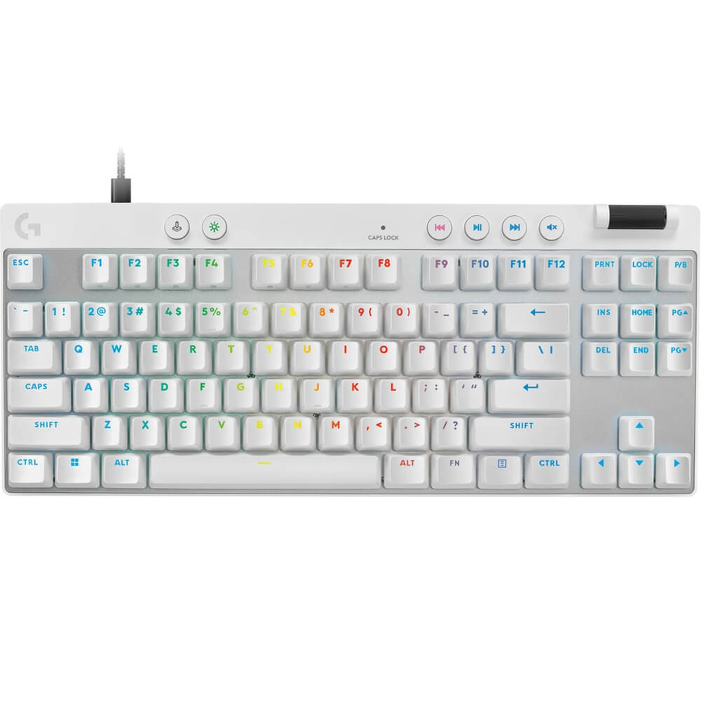 Клавиатура Logitech Pro X TKL Rapid White 920-013244 21990₽