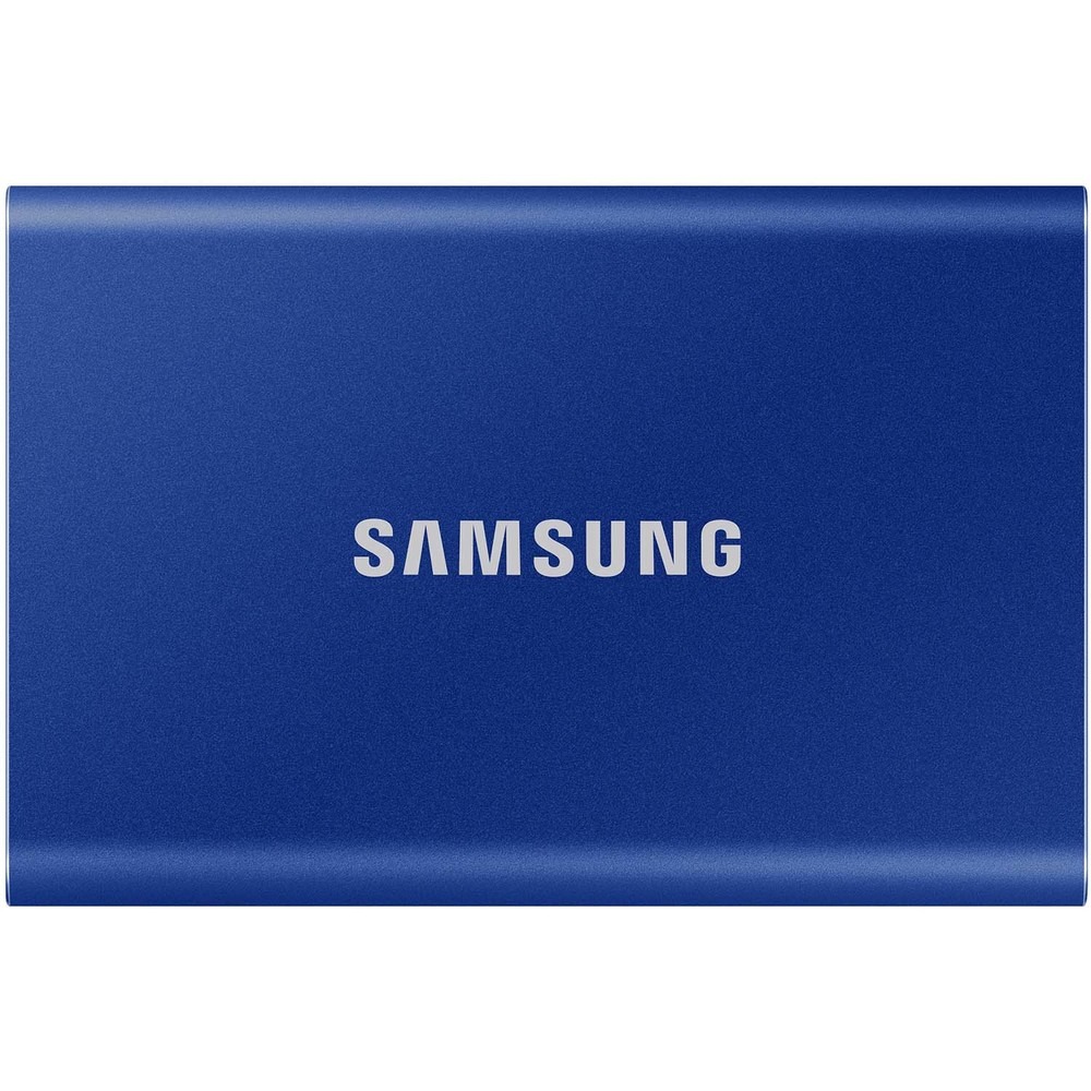 Внешний жесткий диск  Samsung T7 500 ГБ синий (MU-PC500H/WW) T7 500 ГБ синий (MU-PC500H/WW) - фото 1