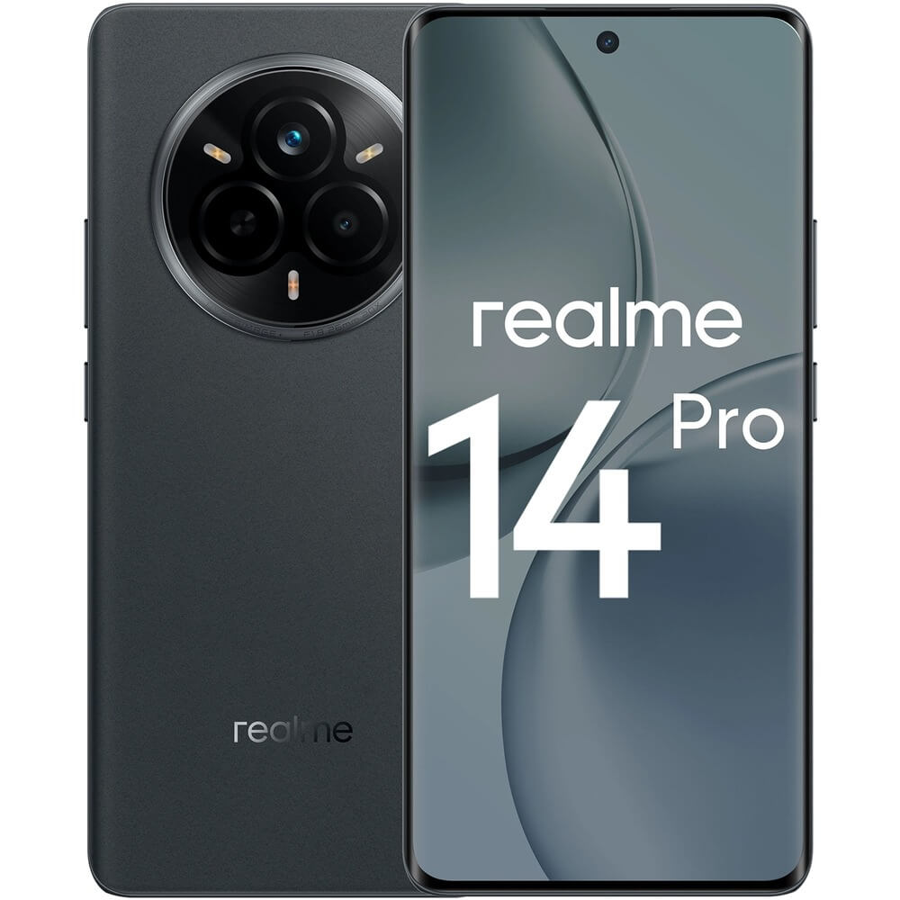 Смартфон Realme 14 Pro 5G 12512 ГБ серый 39980₽