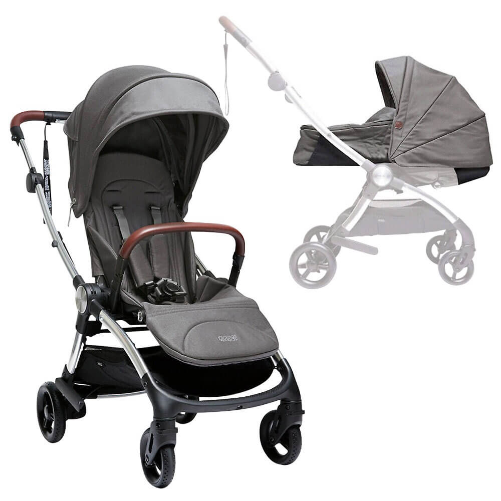 Детская коляска Mamas & Papas Airo Grey Marl 2в1, цвет серый - фото 1