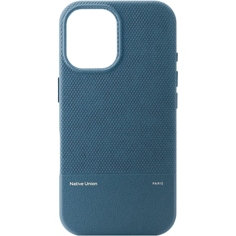 Чехол Native Union (RE)Classic Case MagSafe для iPhone 16 синий