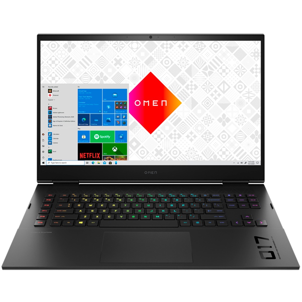 Ноутбук HP Omen 17-ck0026ur Shadow black 4E1T9EA 18999000₽