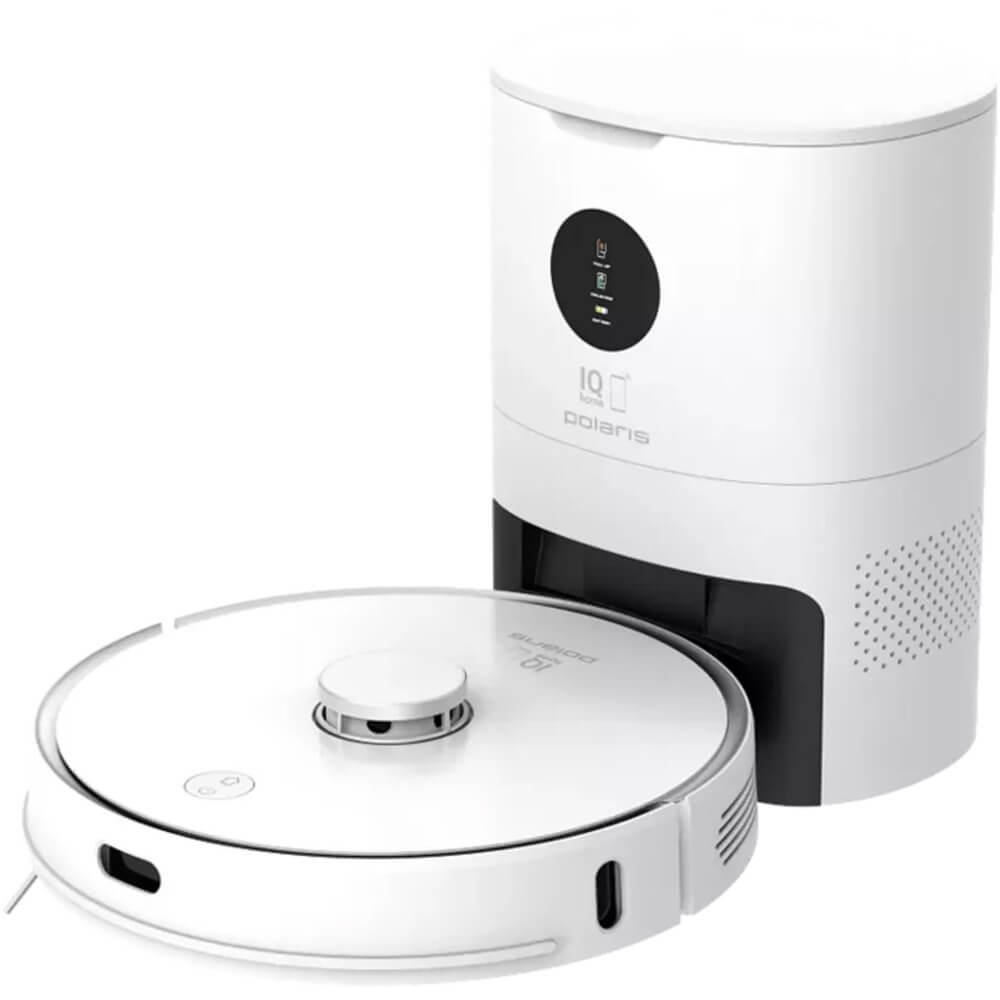 Робот-пылесос Polaris PVCRDC 0101 Wi-Fi IQ Home, цвет белый