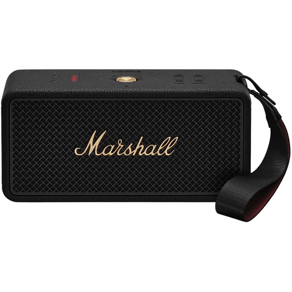 Портативная акустика Marshall Middleton II Black and Brass