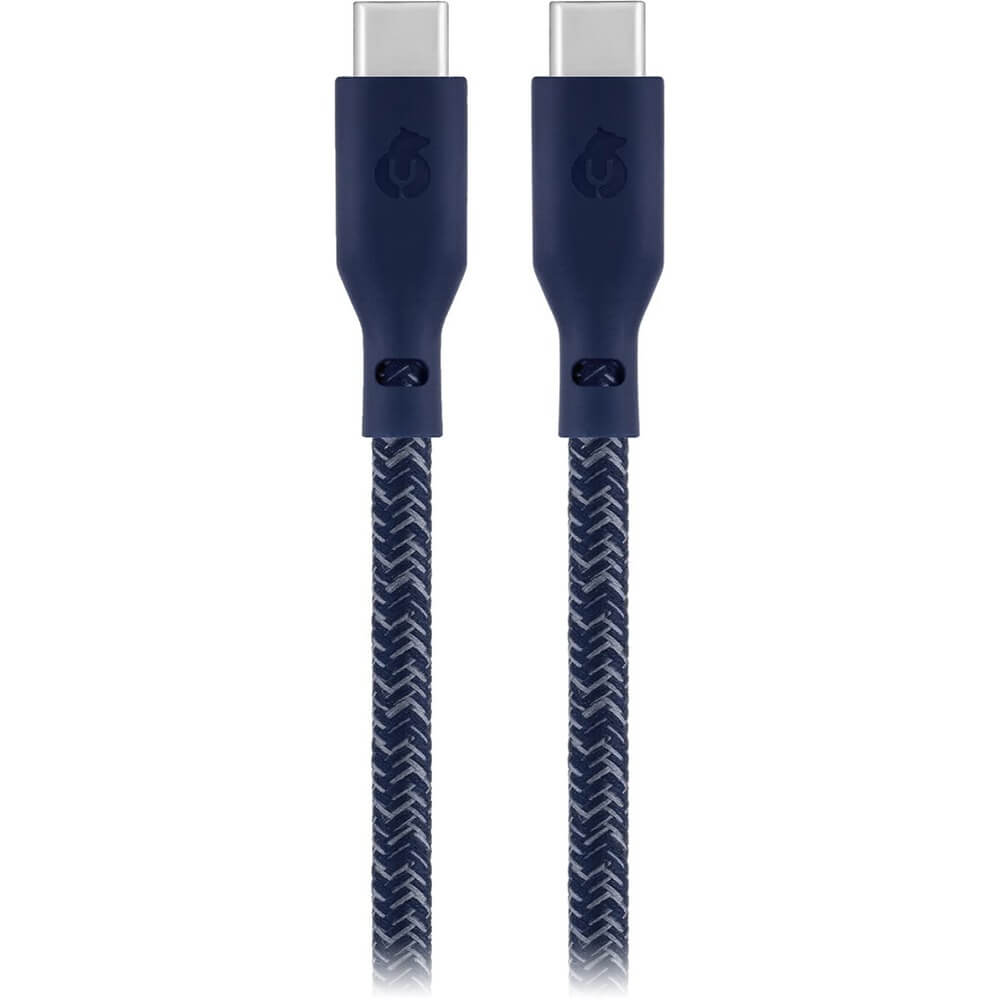Кабель uBear Trend Cable USB-C/USB-C 1.2 м синий
