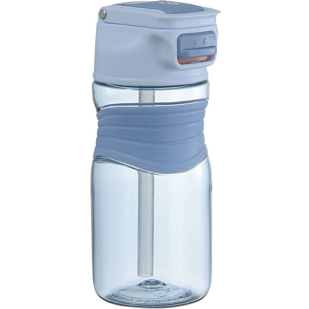 Бутылка для воды Smart Solutions Slow Sip SH-SS-BTL-TRN-BL-450, цвет голубой