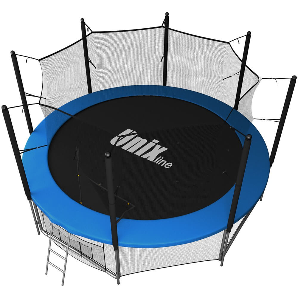 Батут UNIX Line Classic 14 ft Blue Inside