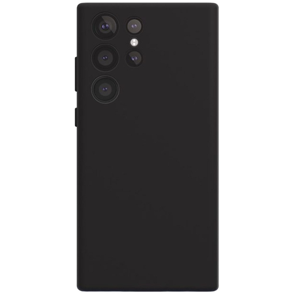 Чехол VLP Silicone Case для Samsung Galaxy S23 Ultra, чёрный (1051079)