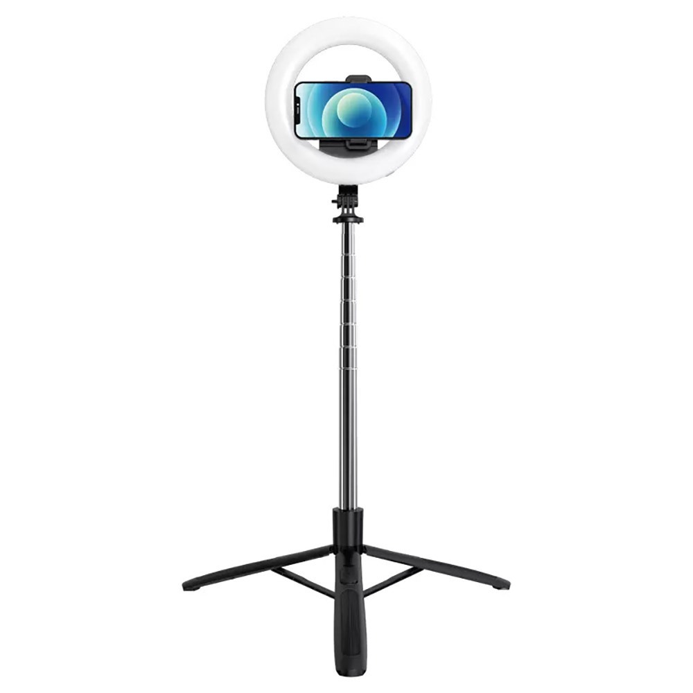 Лампа кольцевая Usams US-ZB241 Portable Live Show LED (ZB241ZJ01), цвет чёрный