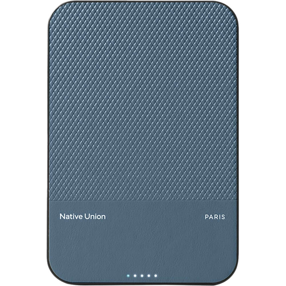 Внешний аккумулятор Native Union Classic Magnetic 5000 мАч синий (PB-5KMS-NAV)