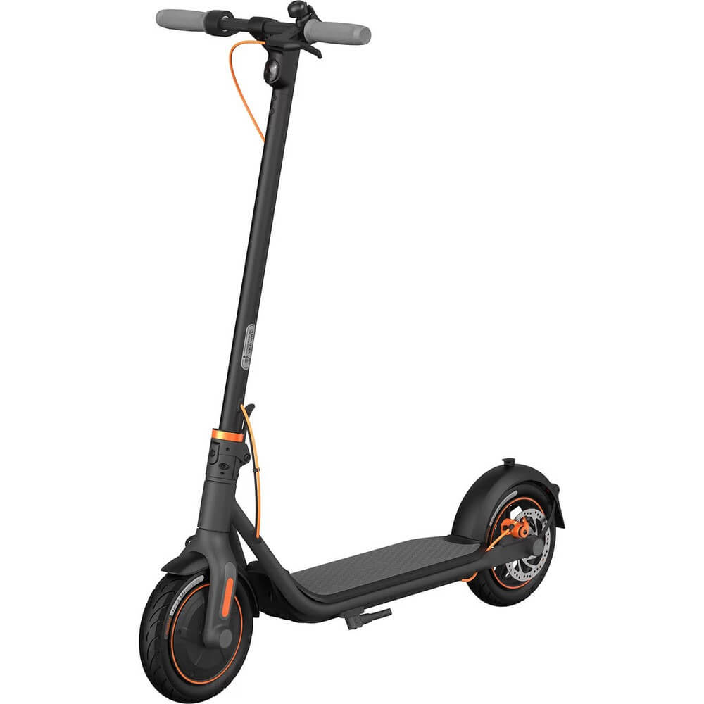 Электросамокат Ninebot KickScooter F40_2 Gray + комплект защиты