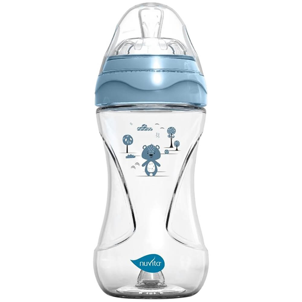 Детская бутылочка Nuvita Materno Feel 6031 Blue