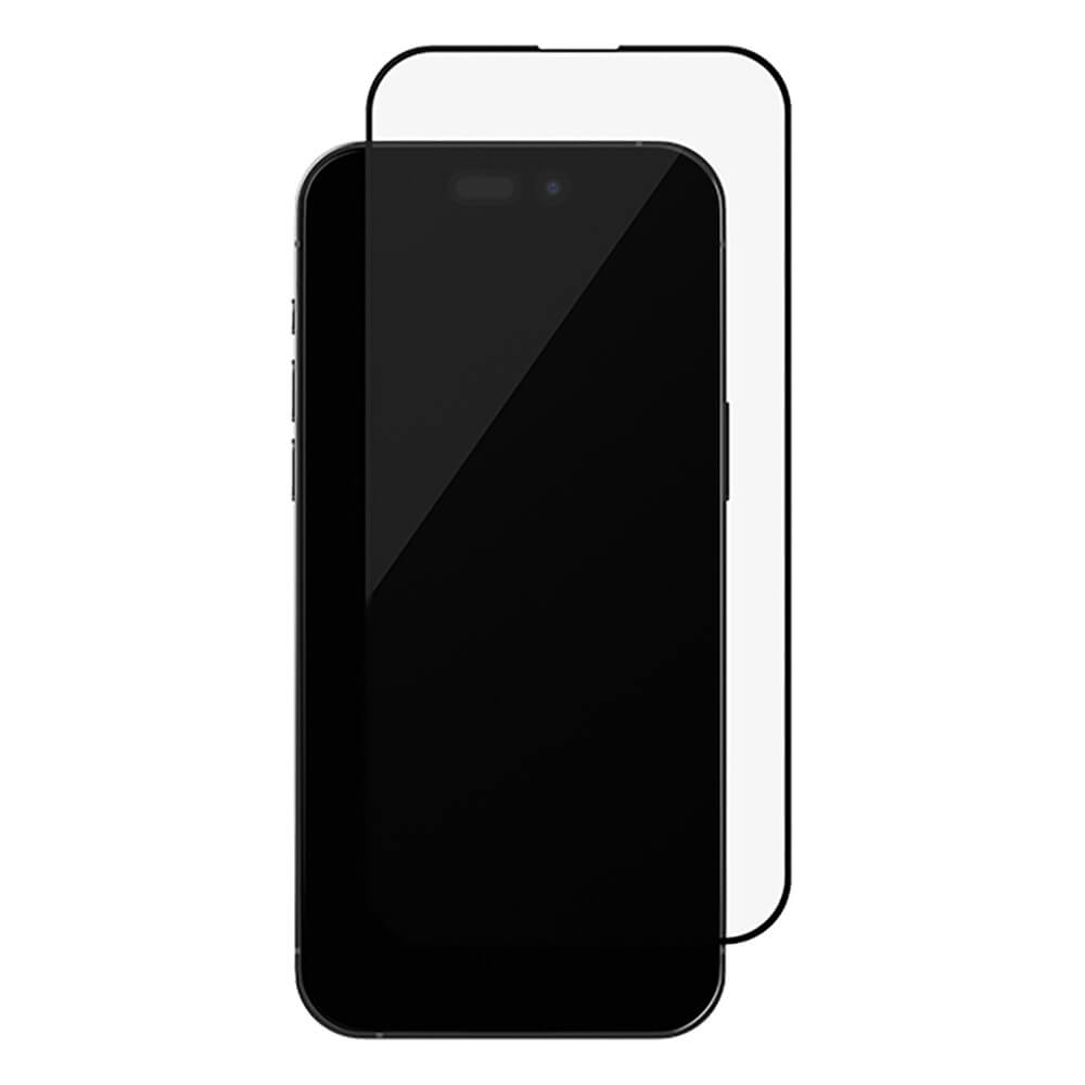 Защитное стекло uBear для Apple iPhone 15 Pro Extreme Nano чёрная рамка
