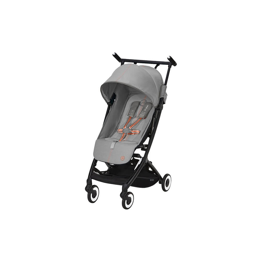 Детская коляска Cybex Libelle Lava Grey с дождевиком, цвет серый - фото 1