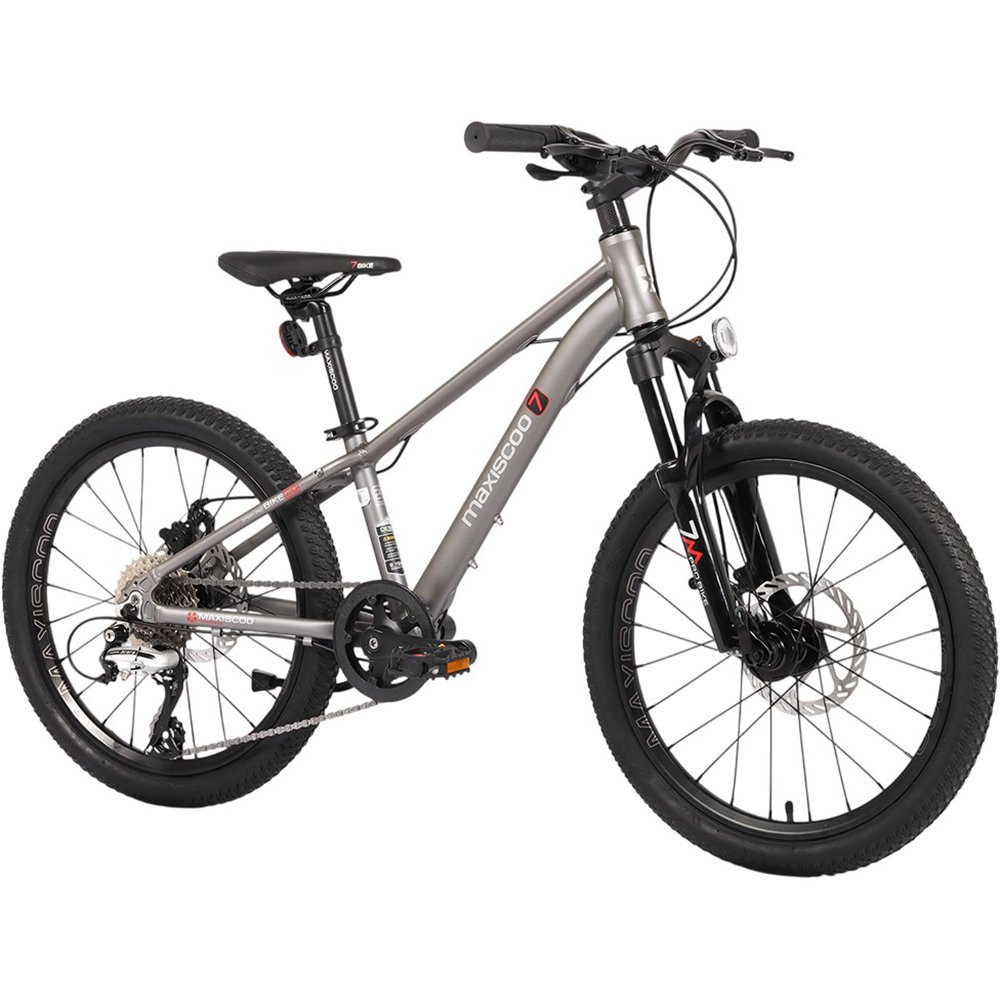 Детский велосипед Maxiscoo 7BIKE 20 серый матовый (2026) (MSC-M7-2021)
