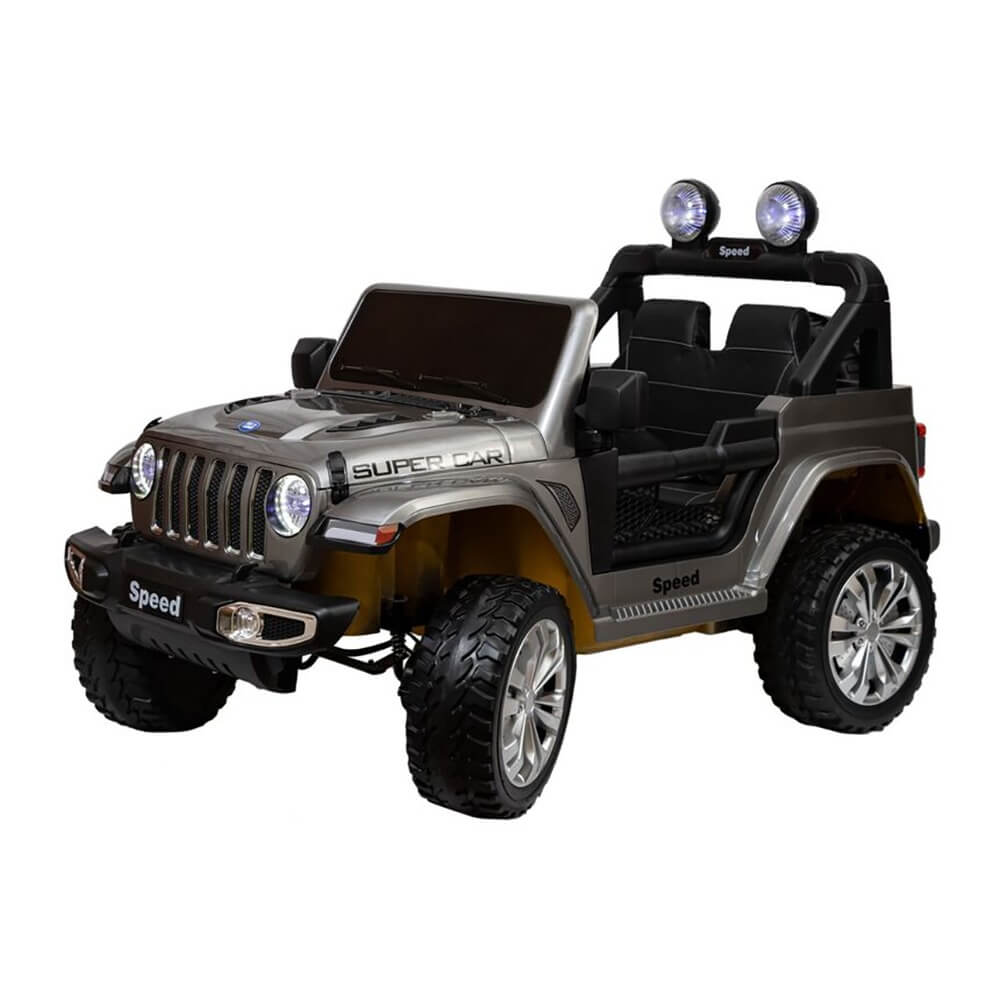 Детский электромобиль Toyland Jeep Rubicon YEP5016 серый