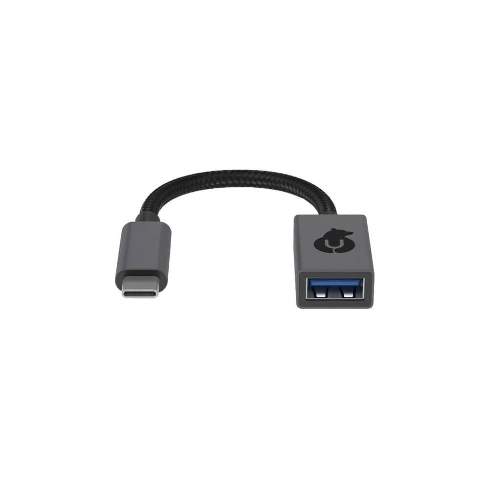 USB разветвитель  uBear USB-C hub Link HB02SL01-AC, серый