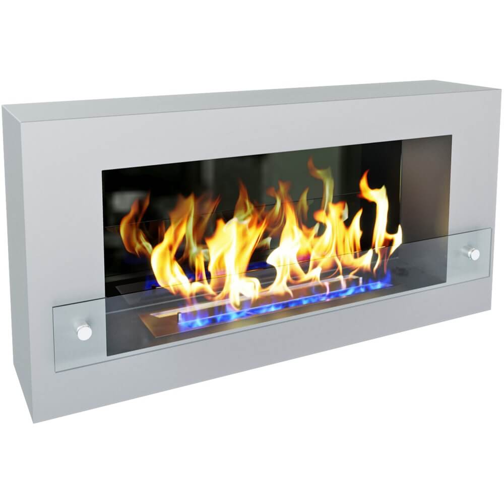 Камин ZeFire Constant 900, белый со стемалитом