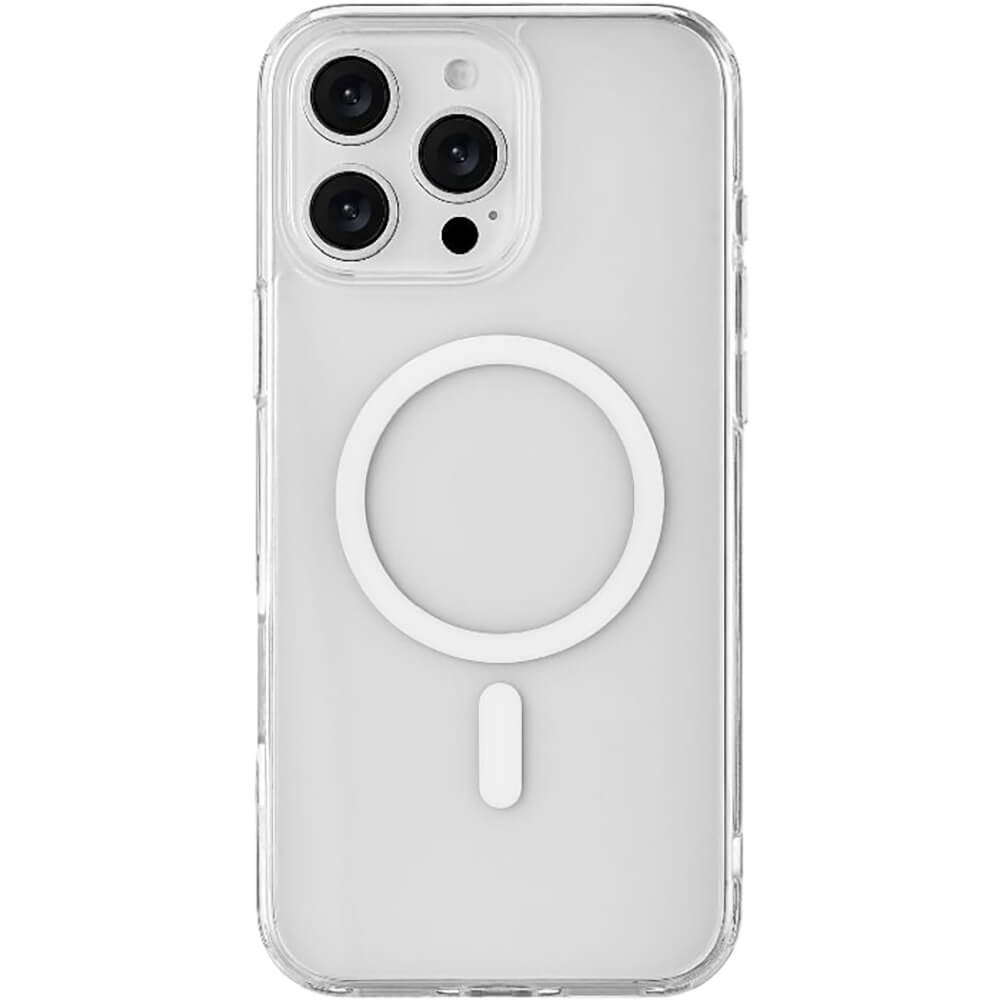 Чехол uBear Real Mag Case для iPhone 16 Pro Max прозрачный