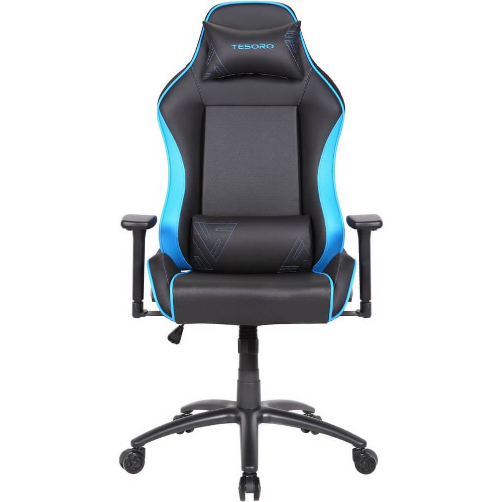 Компьютерное кресло Tesoro Alphaeon S1 черно-синий от Технопарк