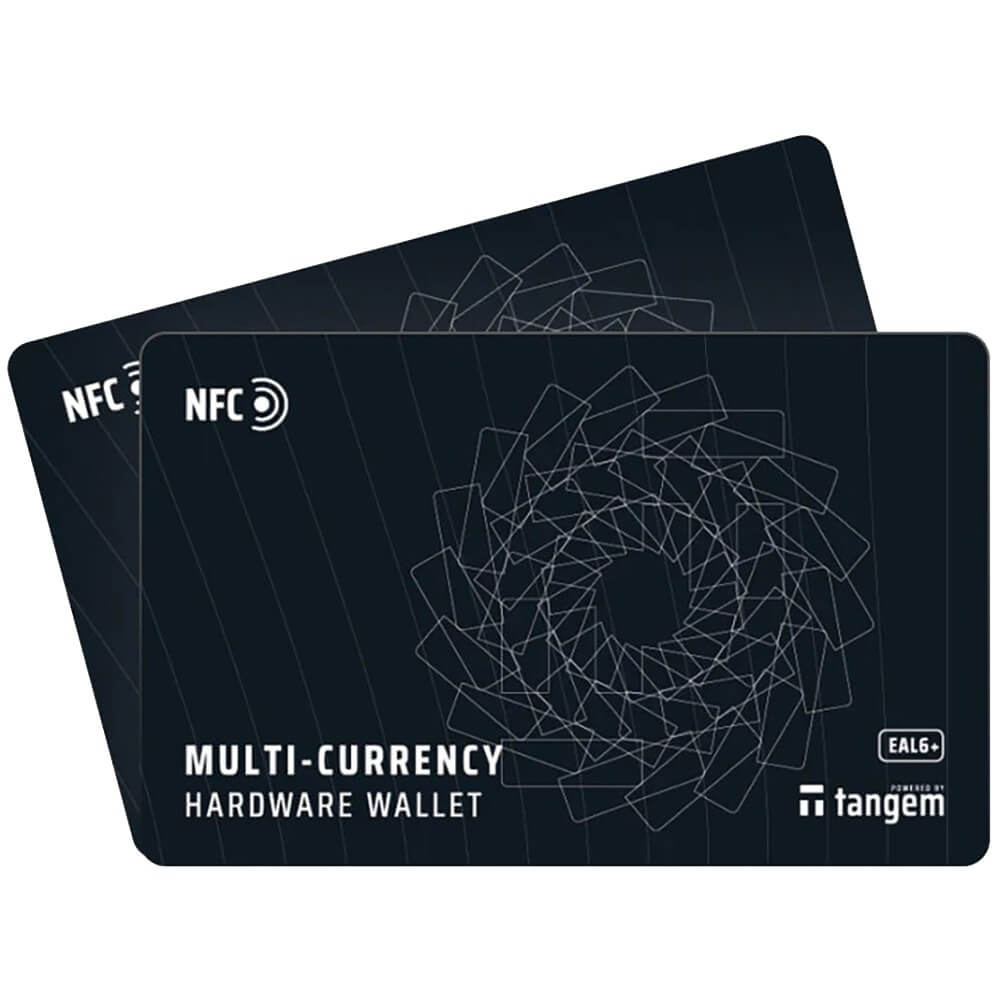 Криптокошелёк Tangem Wallet, набор из 2 карт (TG115X2)