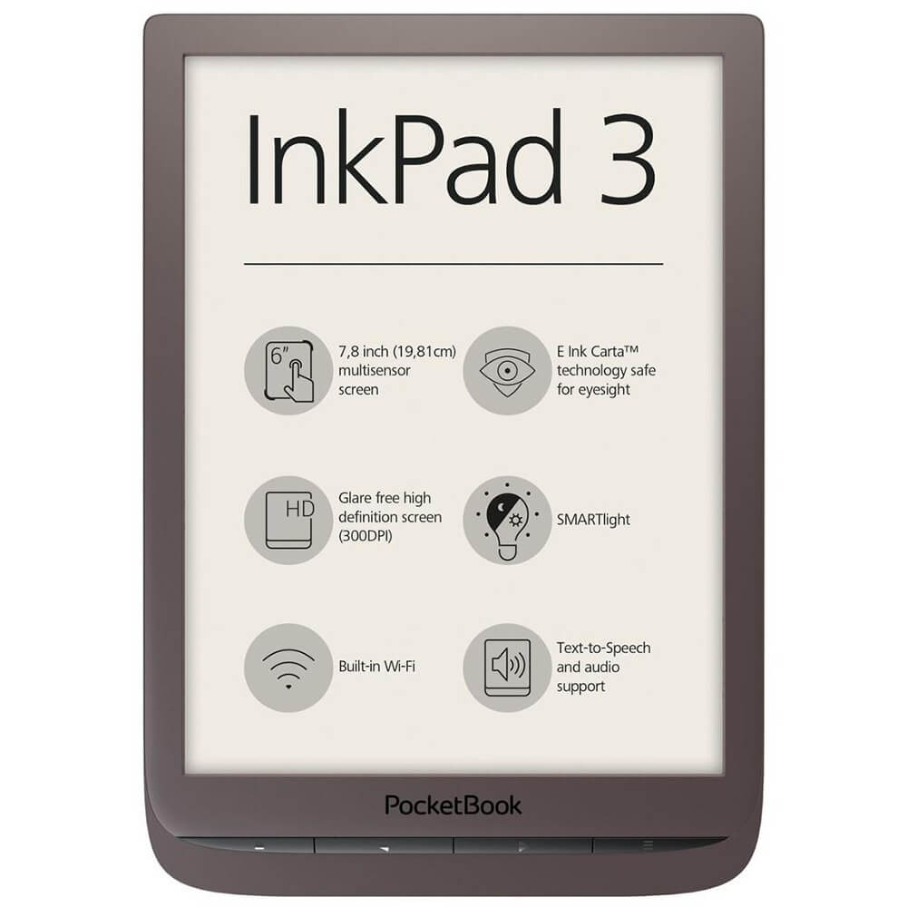 Электронная книга PocketBook 740, коричневый от Технопарк