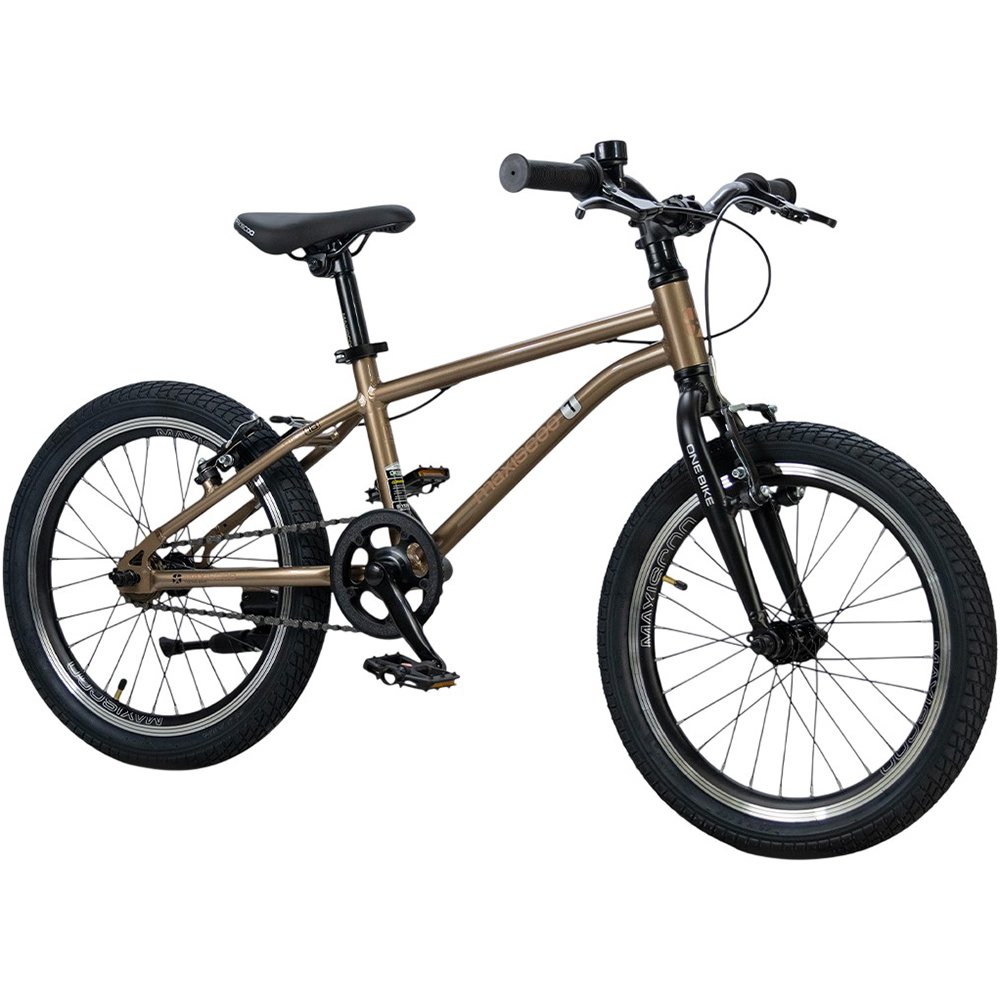 Детский велосипед Maxiscoo 1BIKE 18 бронзовый матовый (2026) (MSC-M1-1852)