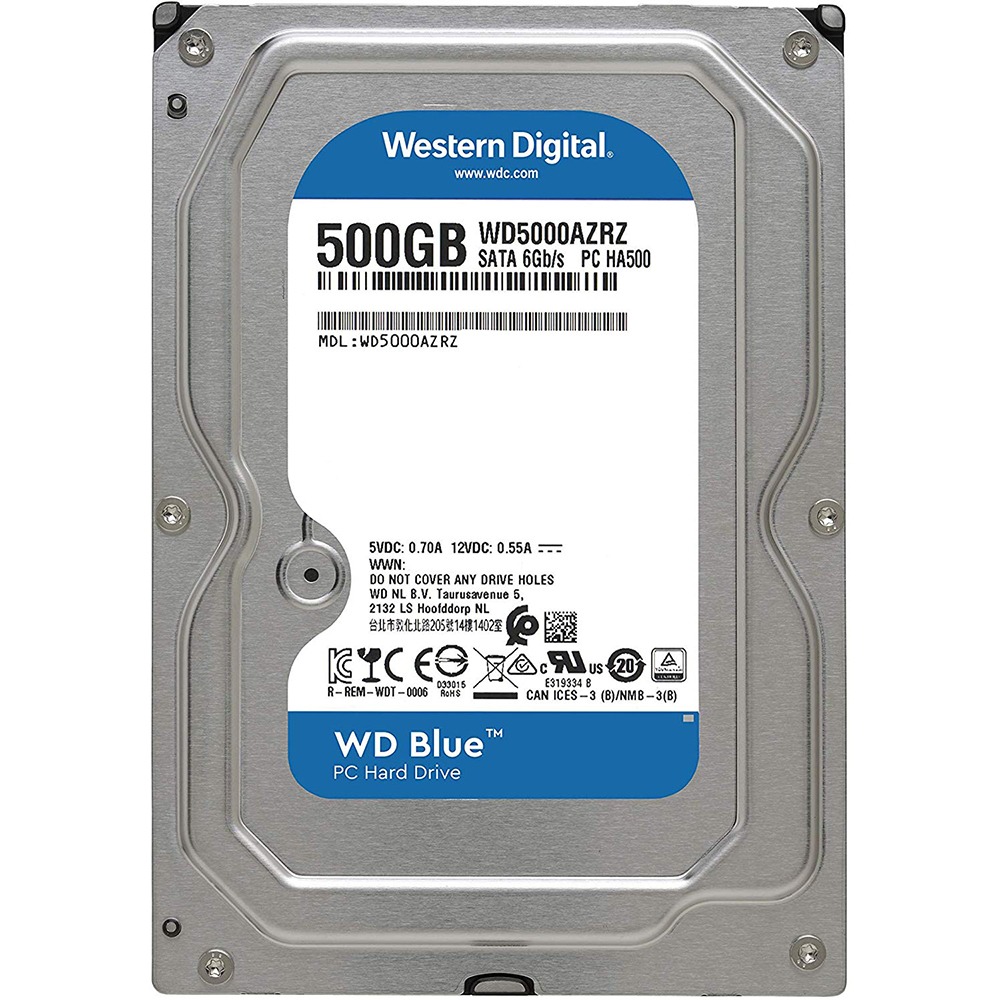 Жесткий диск Western Digital 500GB Blue (WD5000AZRZ)