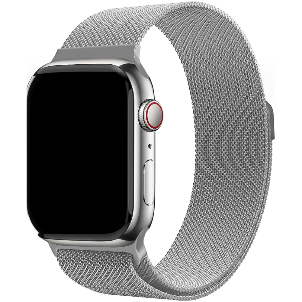 Ремешок для умных часов uBear Spark для Apple Watch S/M серебристый (WB03SL02SM-AW) Spark для Apple Watch S/M серебристый (WB03SL02SM-AW) - фото 1