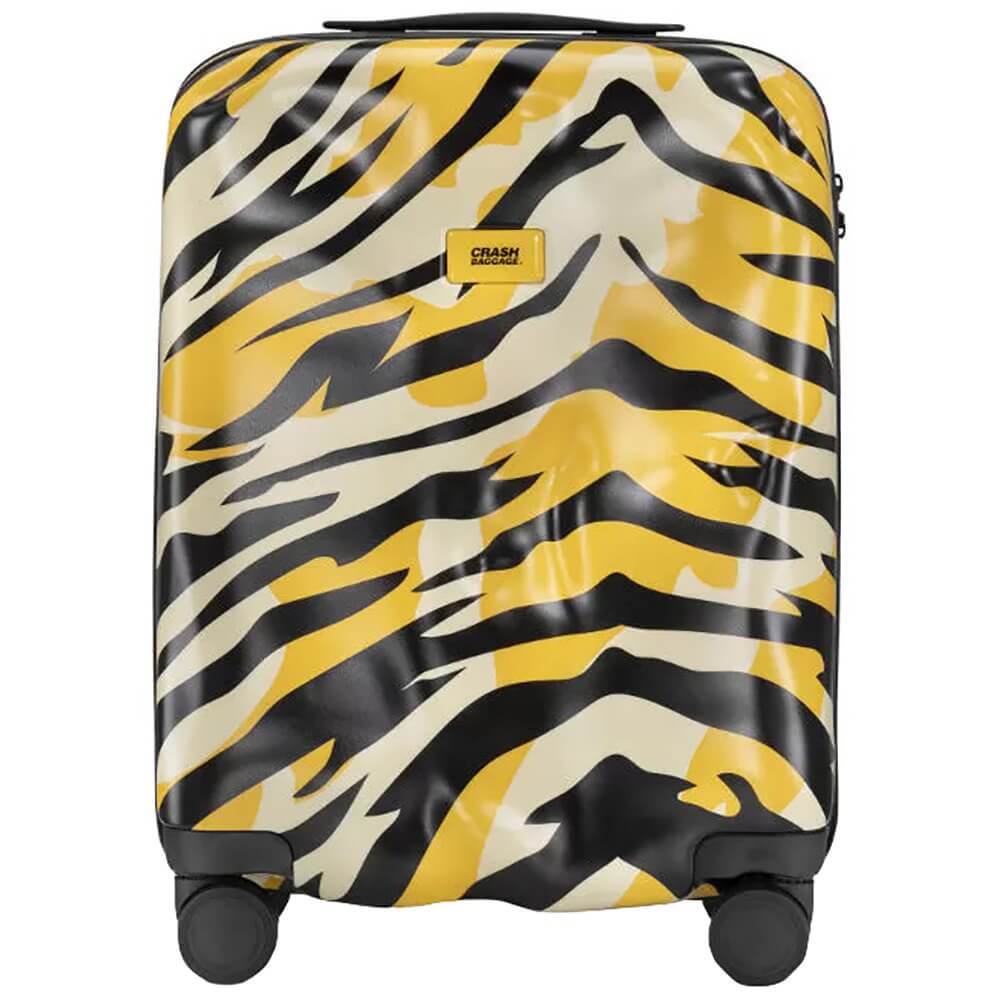 Чемодан Crash Baggage Icon Cabin тигровый камуфляж (CB161 034), цвет жёлтый Crash Baggage Icon Cabin тигровый камуфляж (CB161 034) - фото 1