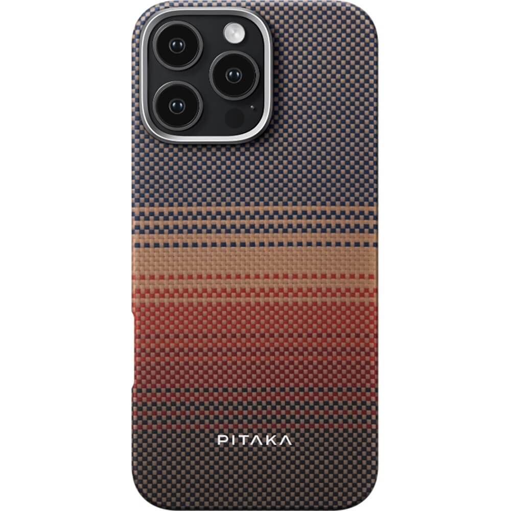 Чехол Pitaka Tactile Woven case для iPhone 16 Pro Sunset (KI1601SU)