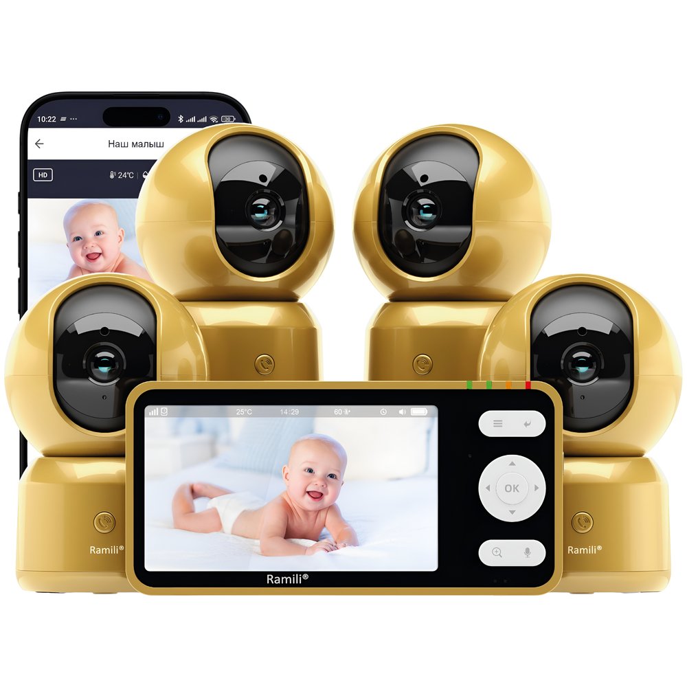Видеоняня Ramili Baby RV1500X4GOLD
