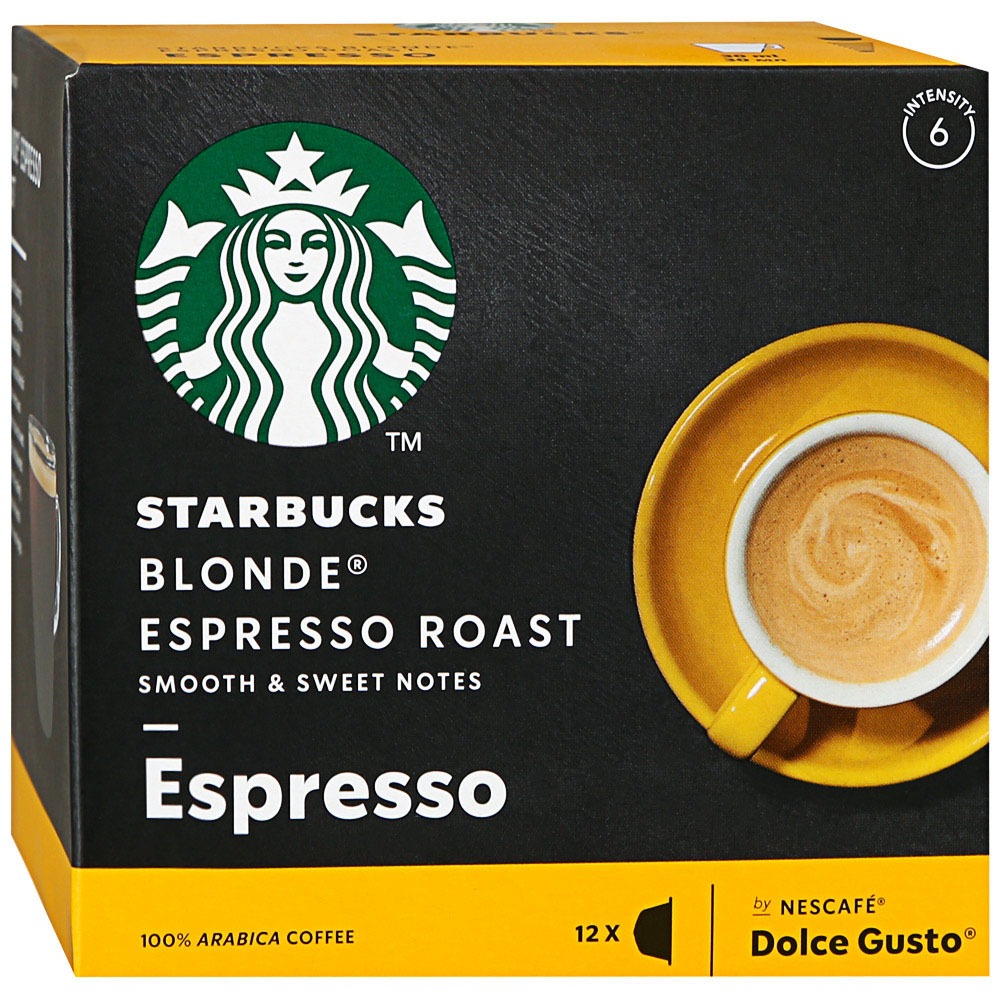Капсулы для кофемашин Starbucks Blonde Espresso Roast - фото 1