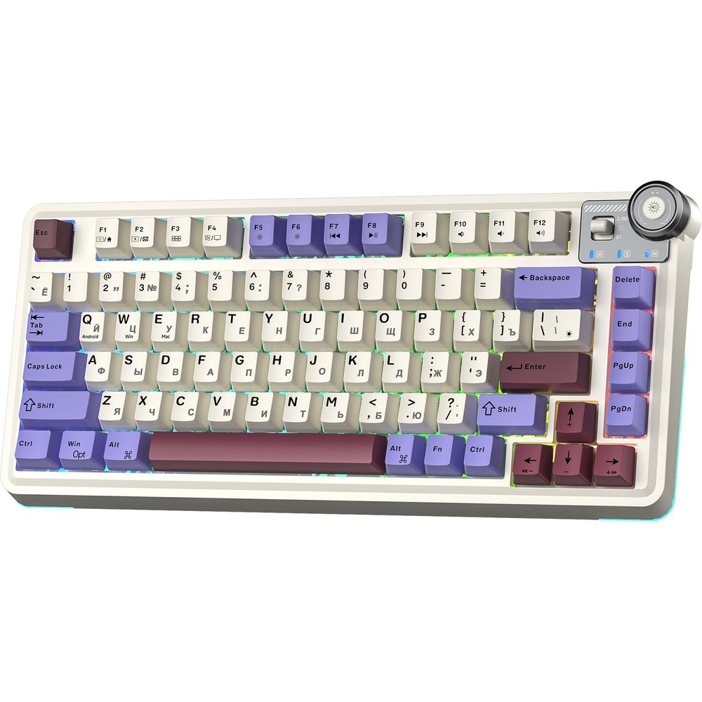 Клавиатура AULA AU75 3 in 1 Beige 4490₽