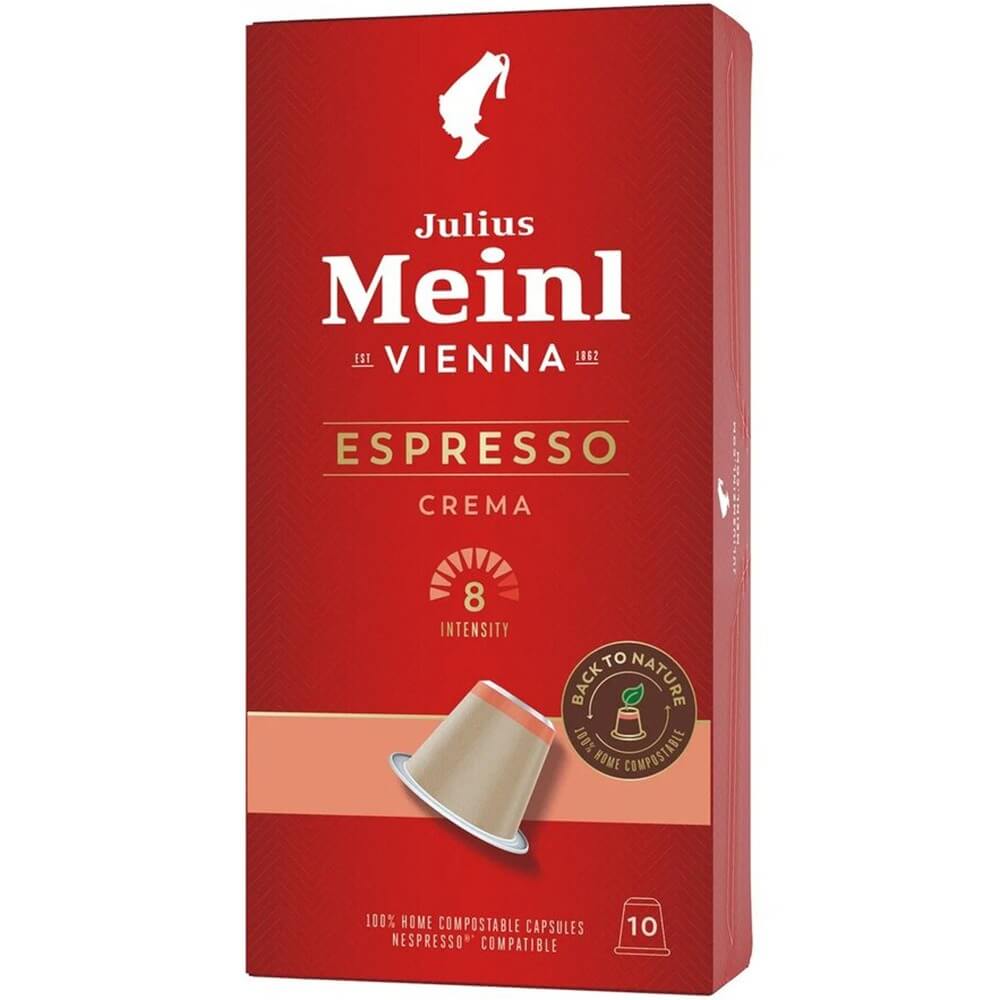 Капсулы для кофемашин Julius Meinl Эспрессо Крема БИО (94029)