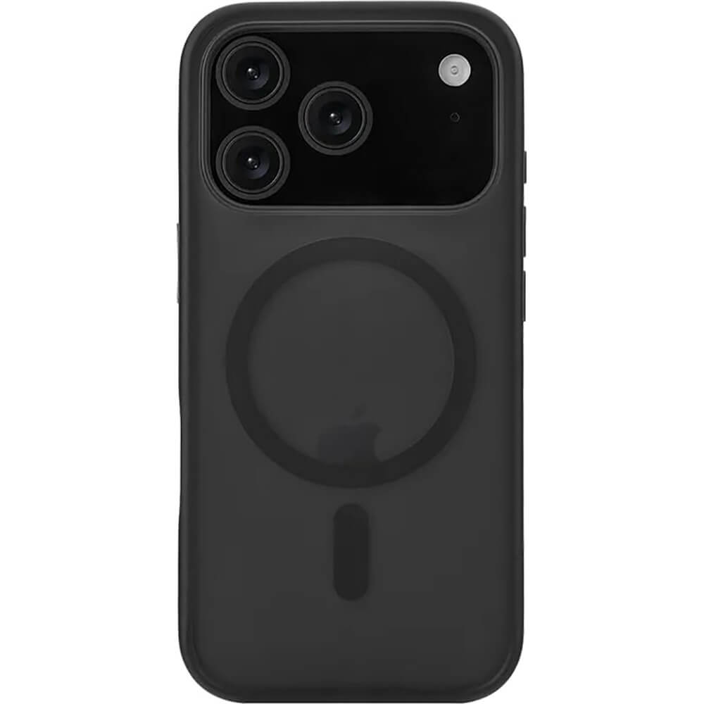 Чехол uBear Cloud Mag Case MagSafe для iPhone 17 Pro чёрный (CS575BL63PMT-I25M)