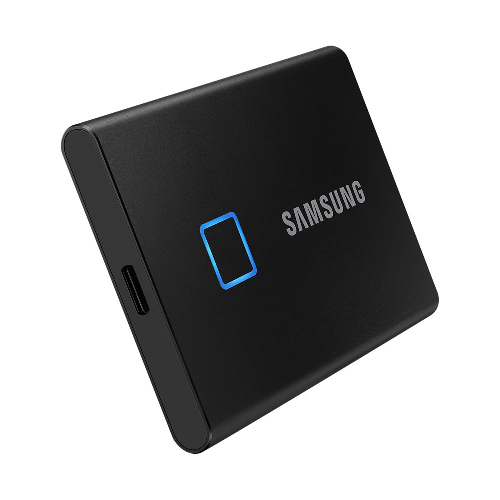 Внешний жесткий диск  Samsung T7 Touch 500GB серый (MU-PC500K/WW)