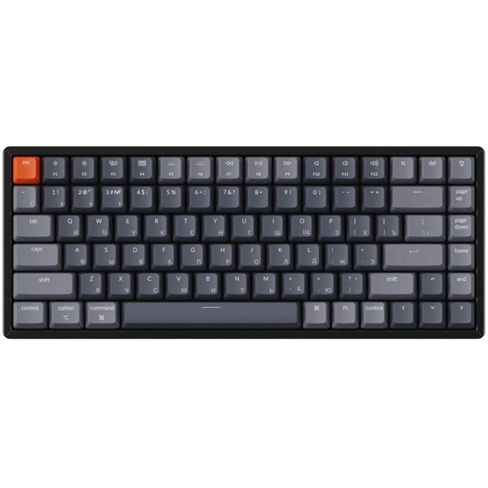 Клавиатура Keychron K2 Gateron Blue Switch Hot-Swap (K2-C2H), цвет чёрный
