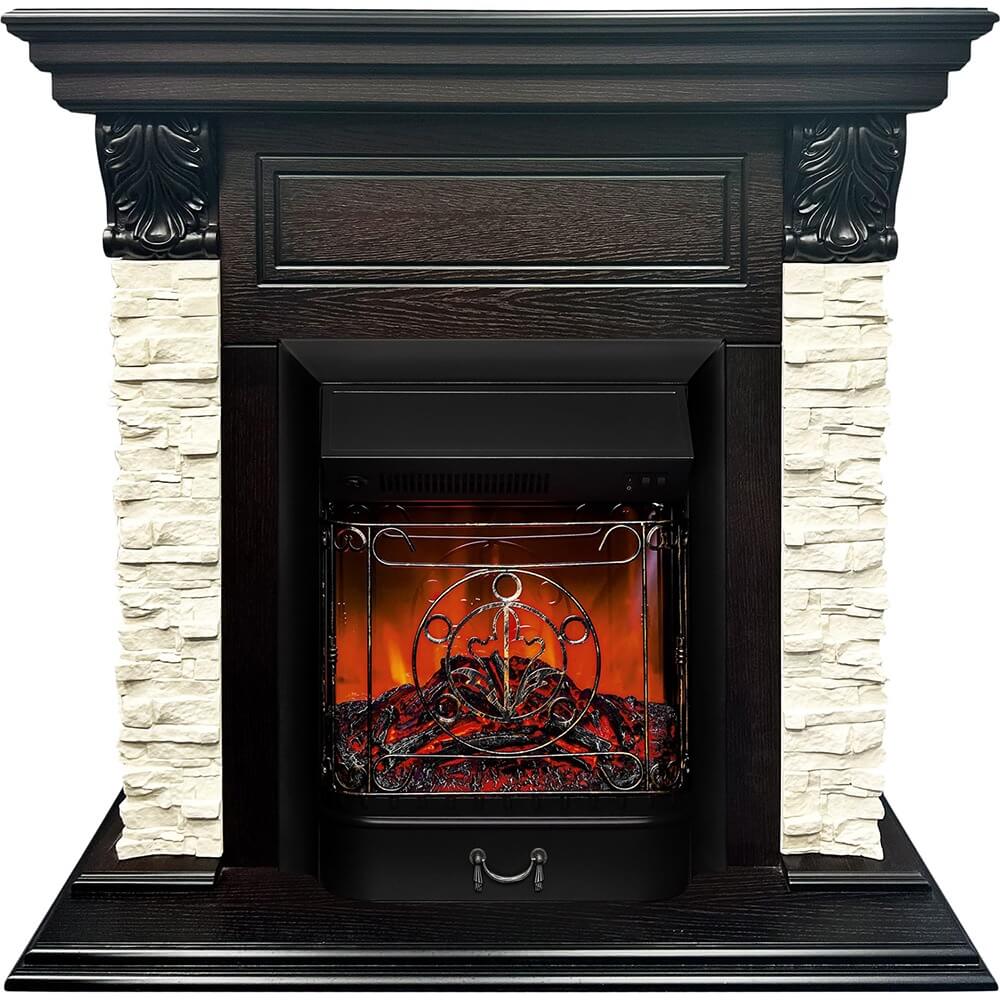 Камин RealFlame Bilbao STD AO-215 + Majestic-S LUX BL