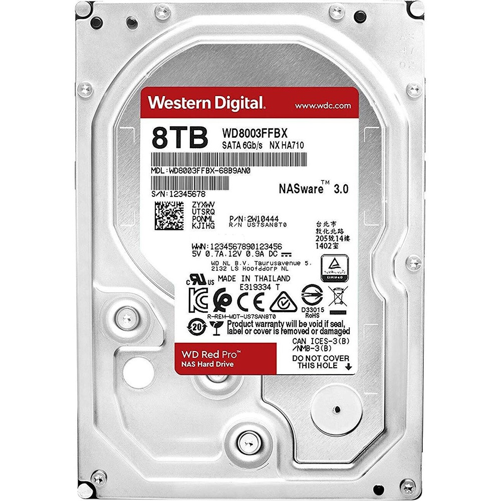 Жесткий диск Western Digital Original 8TB Red (WD8003FFBX)