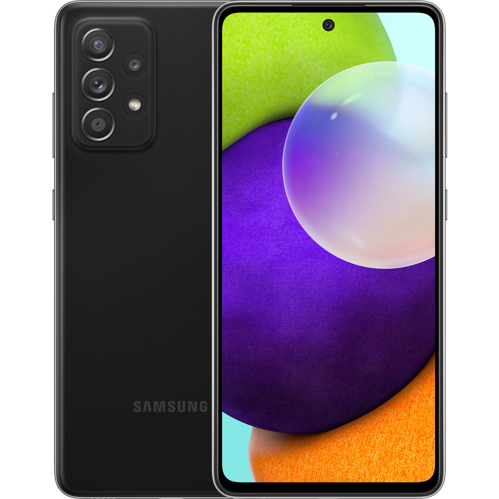 Смартфон Samsung Galaxy A52 256 ГБ чёрный