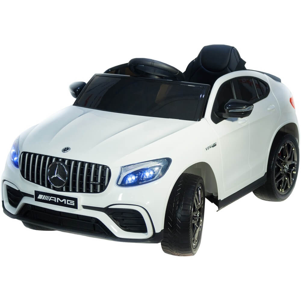 Детский электромобиль Toyland Mercedes Benz GLC 63S Coupe белый